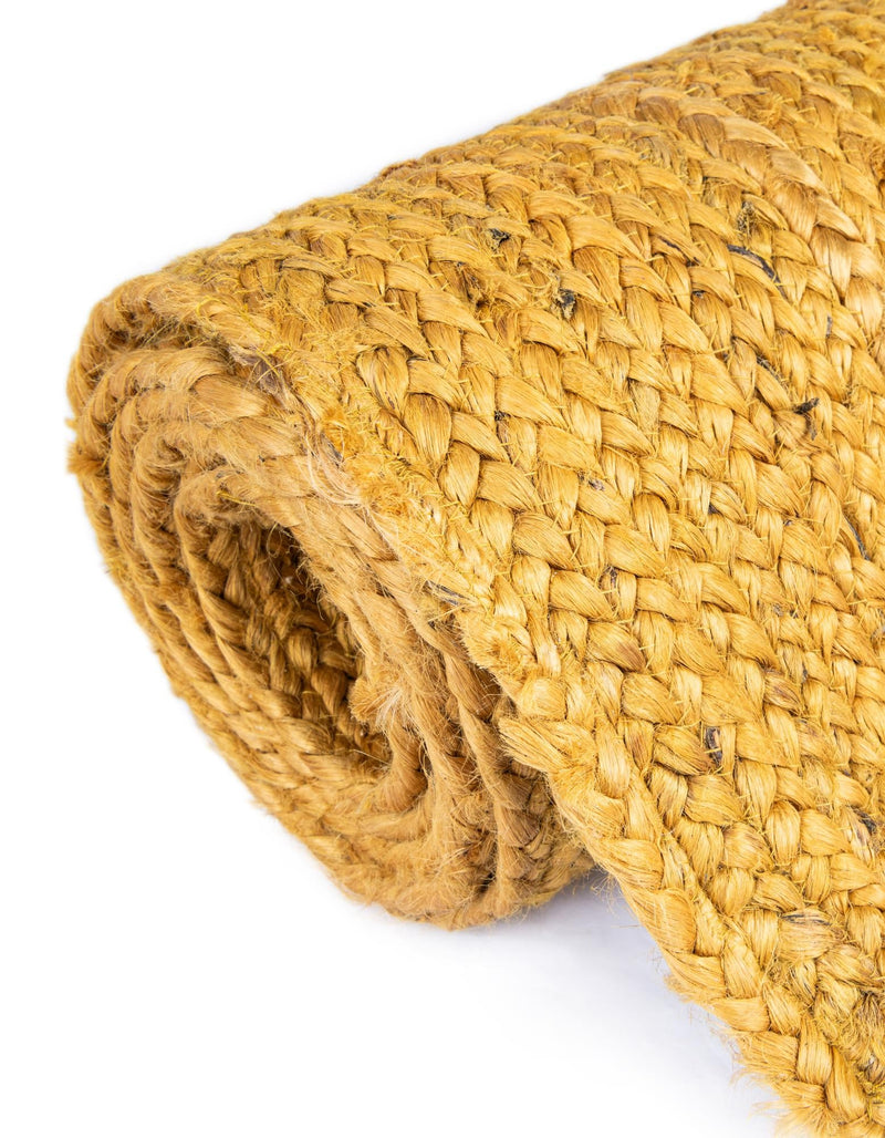 Woven Seaside Jute Collection Area Rug - Savannah (Yellow) Rectangle Yellow  lifestyle 19