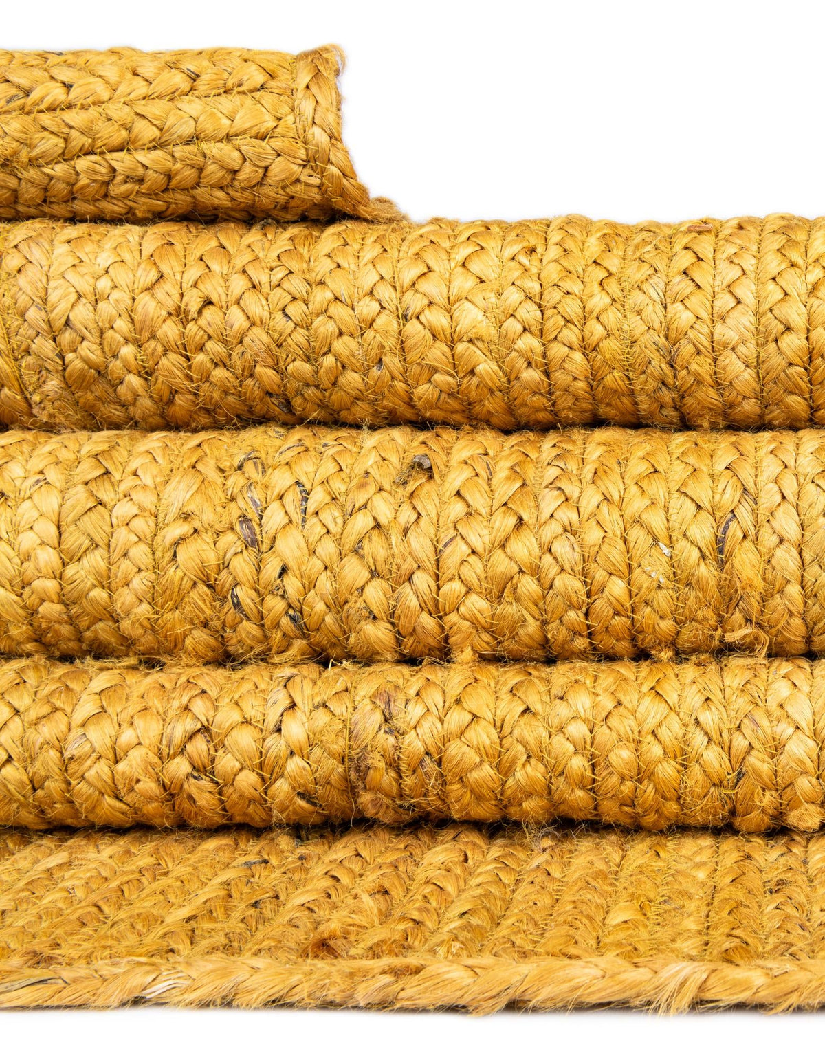 Woven Seaside Jute Collection Area Rug - Savannah (Yellow) Rectangle Yellow  lifestyle 21