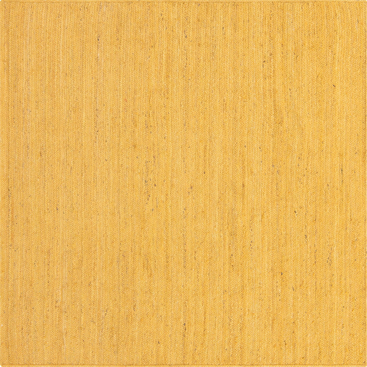 Woven Seaside Jute Collection Area Rug - Savannah (Yellow) Square Yellow  lifestyle 24