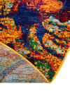 Caribbean Cove Collection Area Rug -  Bequia Round Multi  lifestyle 60