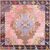 Heritage Elegance Collection Area Rug -  Winterthur (Pink) Square Pink  lifestyle 13