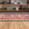 Heritage Elegance Collection Area Rug -  Hearst Rectangle Navy Blue  lifestyle 4
