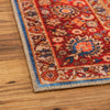 Heritage Elegance Collection Area Rug -  Hearst Rectangle Navy Blue  lifestyle 6