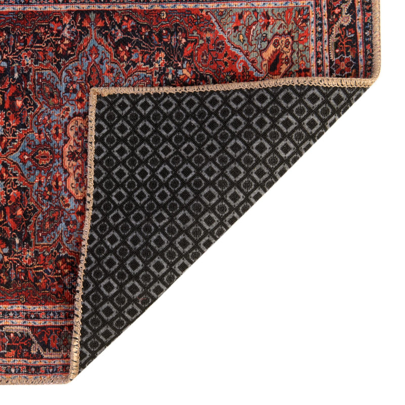Heritage Elegance Collection Area Rug -  Schonbrunn Rectangle Burgundy  lifestyle 8