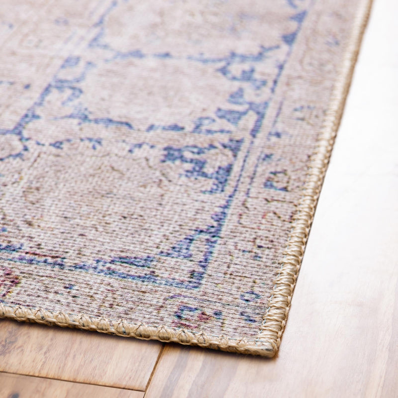 Heritage Elegance Collection Area Rug -  Nijo Rectangle Beige  lifestyle 6