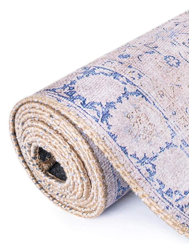 Heritage Elegance Collection Area Rug -  Nijo Octagon Beige  lifestyle 27