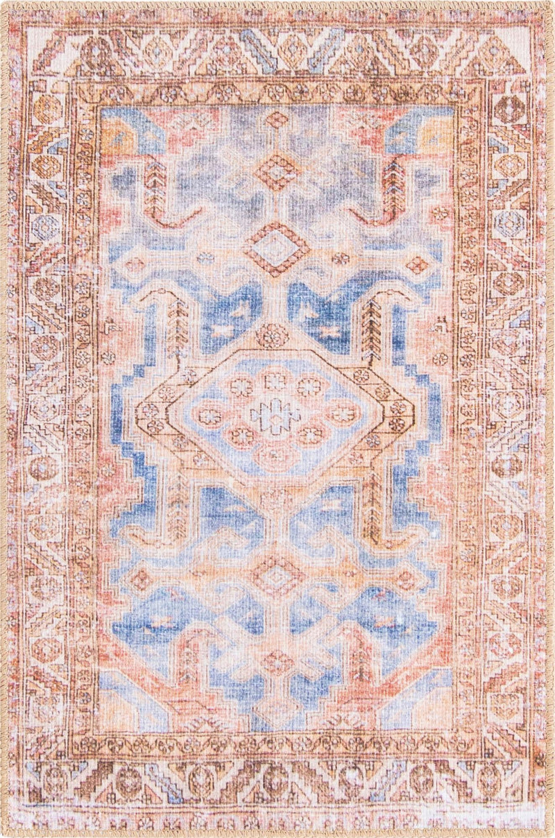 Heritage Elegance Collection Area Rug -  Charlottenburg Rectangle Blue Main