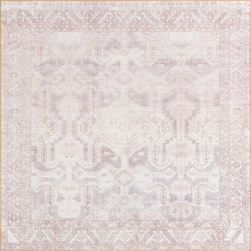 Heritage Elegance Collection Area Rug -  Charlottenburg Square Gray  lifestyle 46