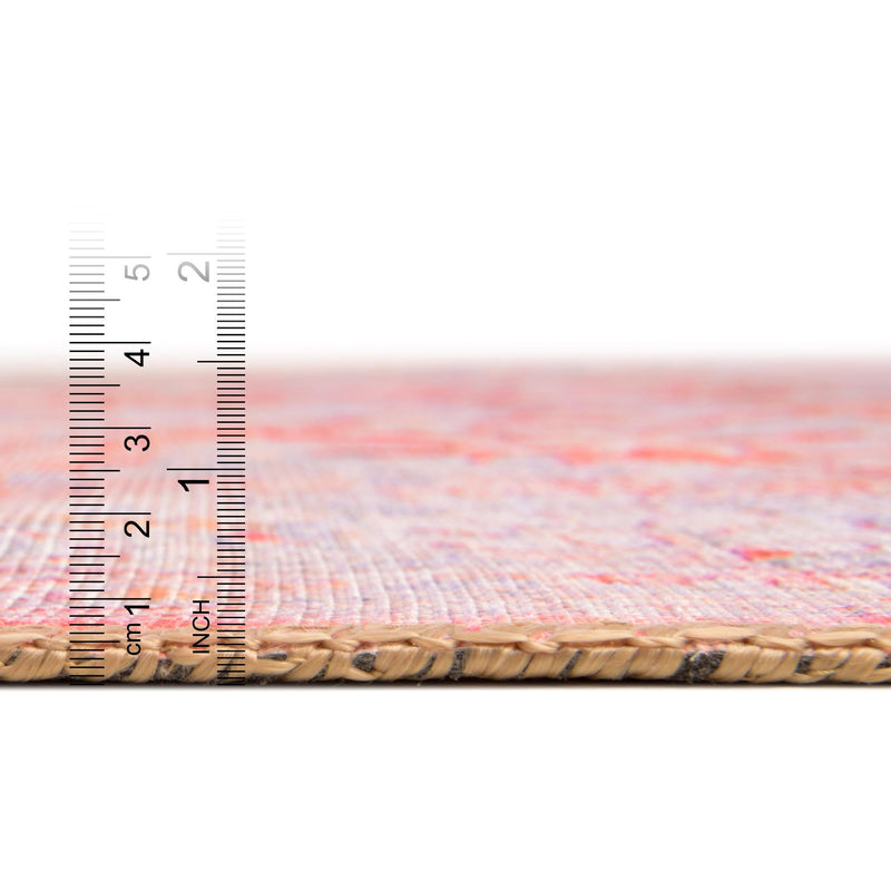 Heritage Elegance Collection Area Rug -  Miramar Rectangle Rust Red  lifestyle 40