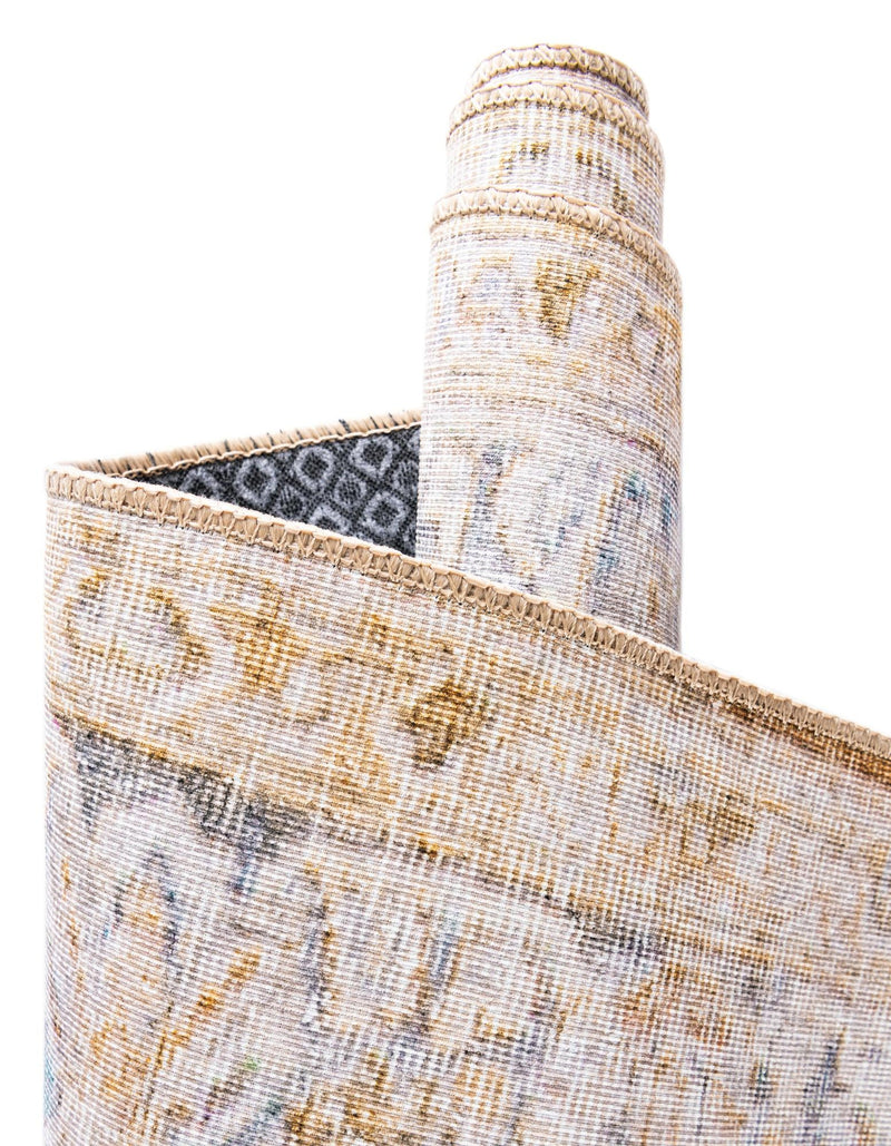 Heritage Elegance Collection Area Rug -  Miramar Rectangle Yellow  lifestyle 55