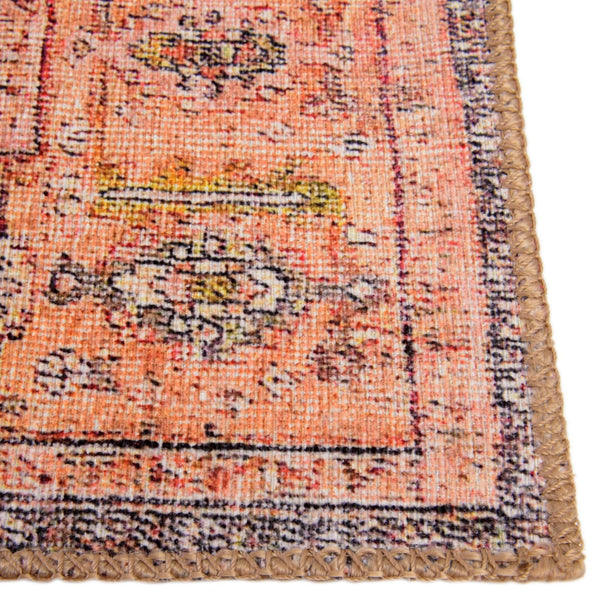 Heritage Elegance Collection Area Rug -  Windsor (Rust Red) Rectangle Rust Red  lifestyle 7