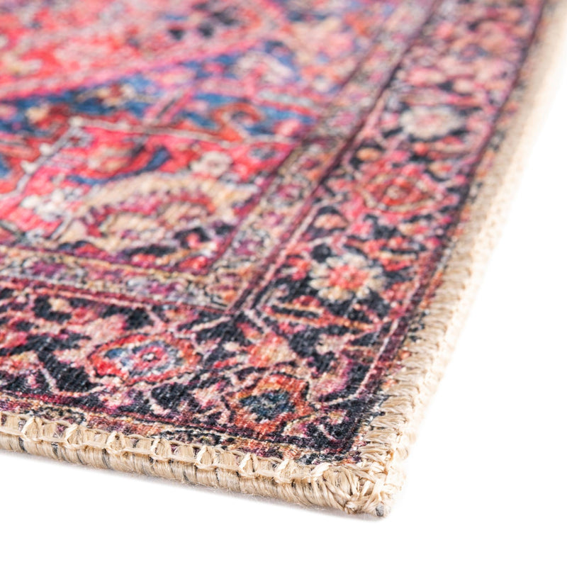 Heritage Elegance Collection Area Rug -  Alhambra Rectangle Red  lifestyle 8