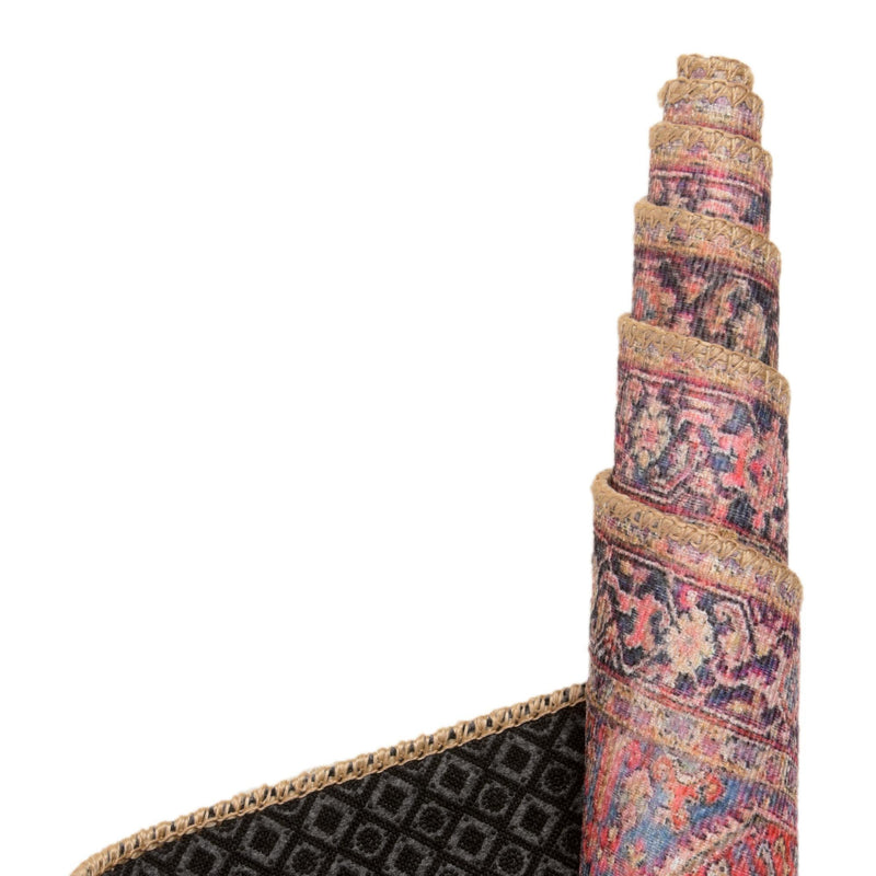 Heritage Elegance Collection Area Rug -  Alhambra Rectangle Red  lifestyle 12