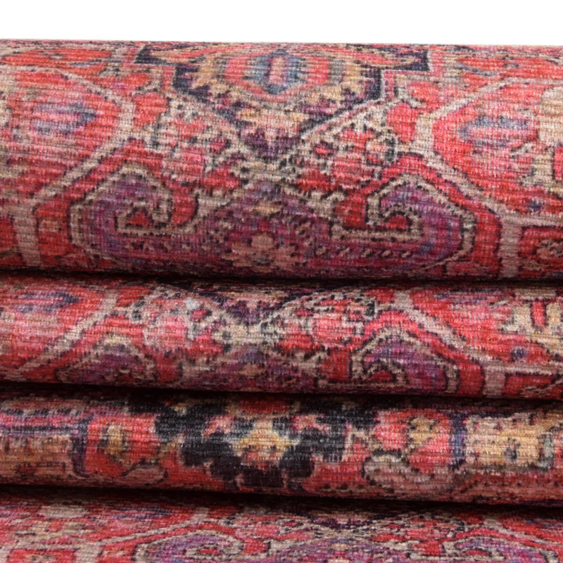 Heritage Elegance Collection Area Rug -  Alhambra Rectangle Red  lifestyle 15