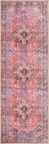 Heritage Elegance Collection Area Rug -  Alhambra Runner Red  lifestyle 46