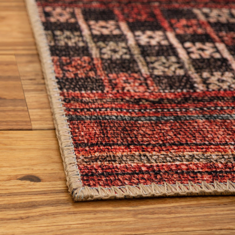 Heritage Elegance Collection Area Rug -  Monticello Rectangle Multi  lifestyle 6