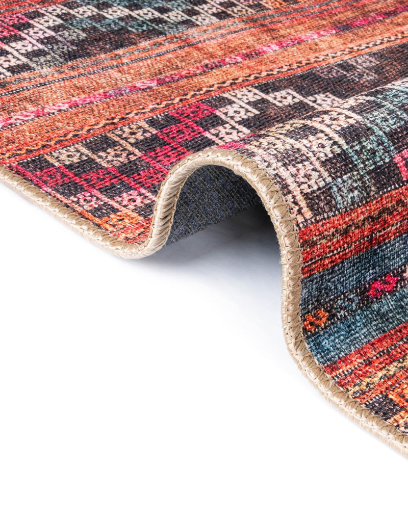 Heritage Elegance Collection Area Rug -  Monticello Octagon Multi  lifestyle 26