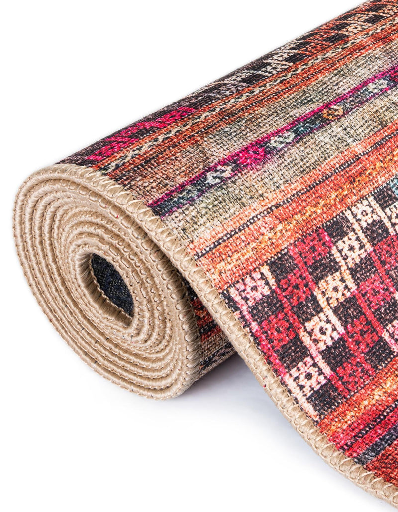 Heritage Elegance Collection Area Rug -  Monticello Octagon Multi  lifestyle 28