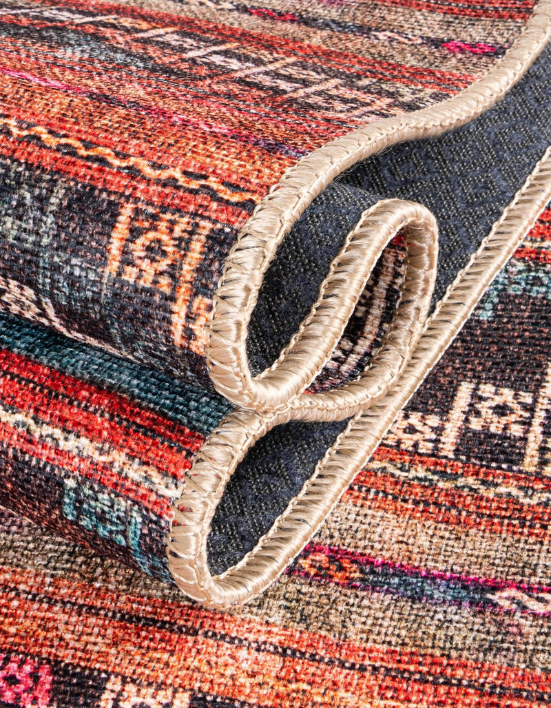 Heritage Elegance Collection Area Rug -  Monticello Octagon Multi  lifestyle 29