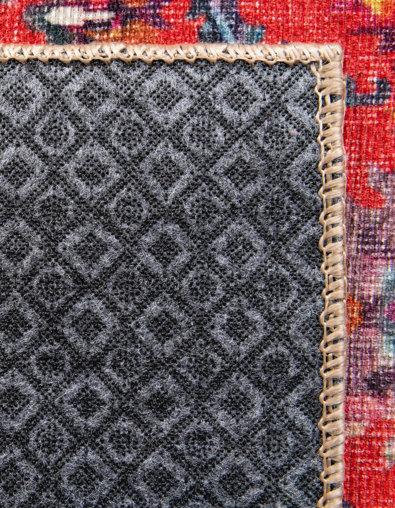 Heritage Elegance Collection Area Rug -  Fontainebleau Rectangle Red  lifestyle 8