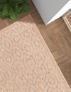 Garden Lattice Charm Collection Area Rug - Arbor (Beige) Rectangle Beige  lifestyle 5