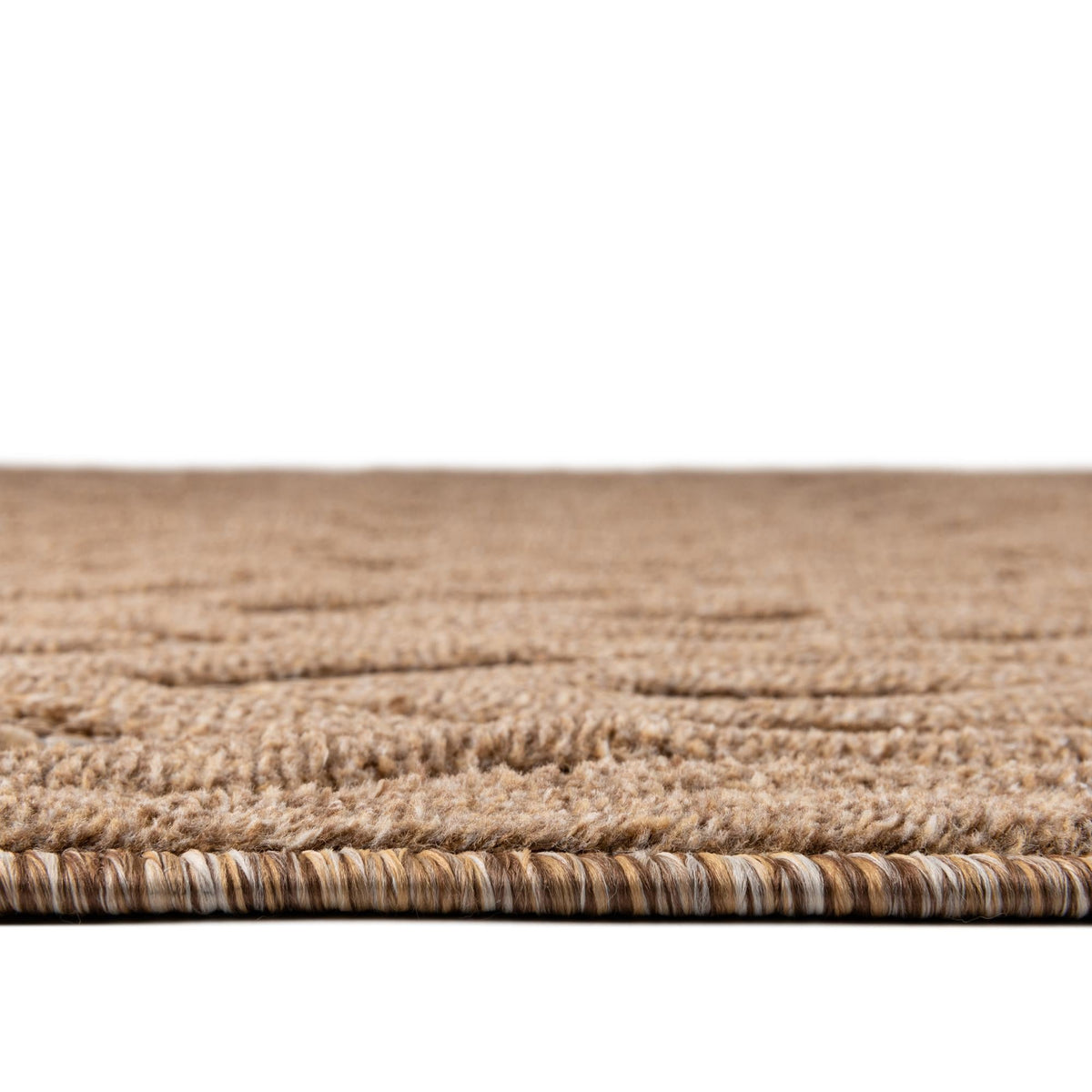 Garden Lattice Charm Collection Area Rug - Arbor (Beige) Rectangle Beige  lifestyle 12