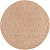 Garden Lattice Charm Collection Area Rug - Arbor (Beige) Round Beige  lifestyle 18