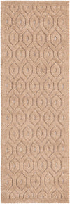 Garden Lattice Charm Collection Area Rug - Arbor (Beige) Runner Beige  lifestyle 19