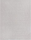 Garden Lattice Charm Collection Area Rug - Arbor (Grey) Rectangle Grey Main