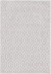 Garden Lattice Charm Collection Area Rug - Arbor (Grey) Rectangle Grey  lifestyle 2