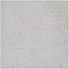 Garden Lattice Charm Collection Area Rug - Arbor (Grey) Square Grey  lifestyle 17