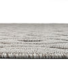 Garden Lattice Charm Collection Area Rug - Arbor (Grey) Round Grey  lifestyle 35