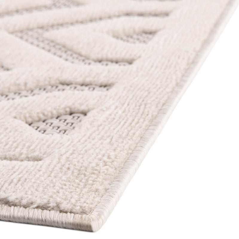 Garden Lattice Charm Collection Area Rug - Arbor (Ivory) Rectangle Ivory  lifestyle 14