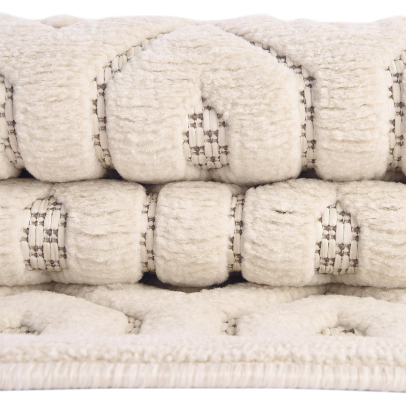 Garden Lattice Charm Collection Area Rug - Arbor (Ivory) Rectangle Ivory  lifestyle 21
