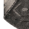 Garden Lattice Charm Collection Area Rug - Arbor (Charcoal) Round Charcoal  lifestyle 47