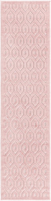 Garden Lattice Charm Collection Area Rug - Arbor (Pink) Runner Pink  lifestyle 19