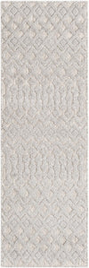 Garden Lattice Charm Collection Area Rug -  Pergola (Grey) Runner Gray  lifestyle 41