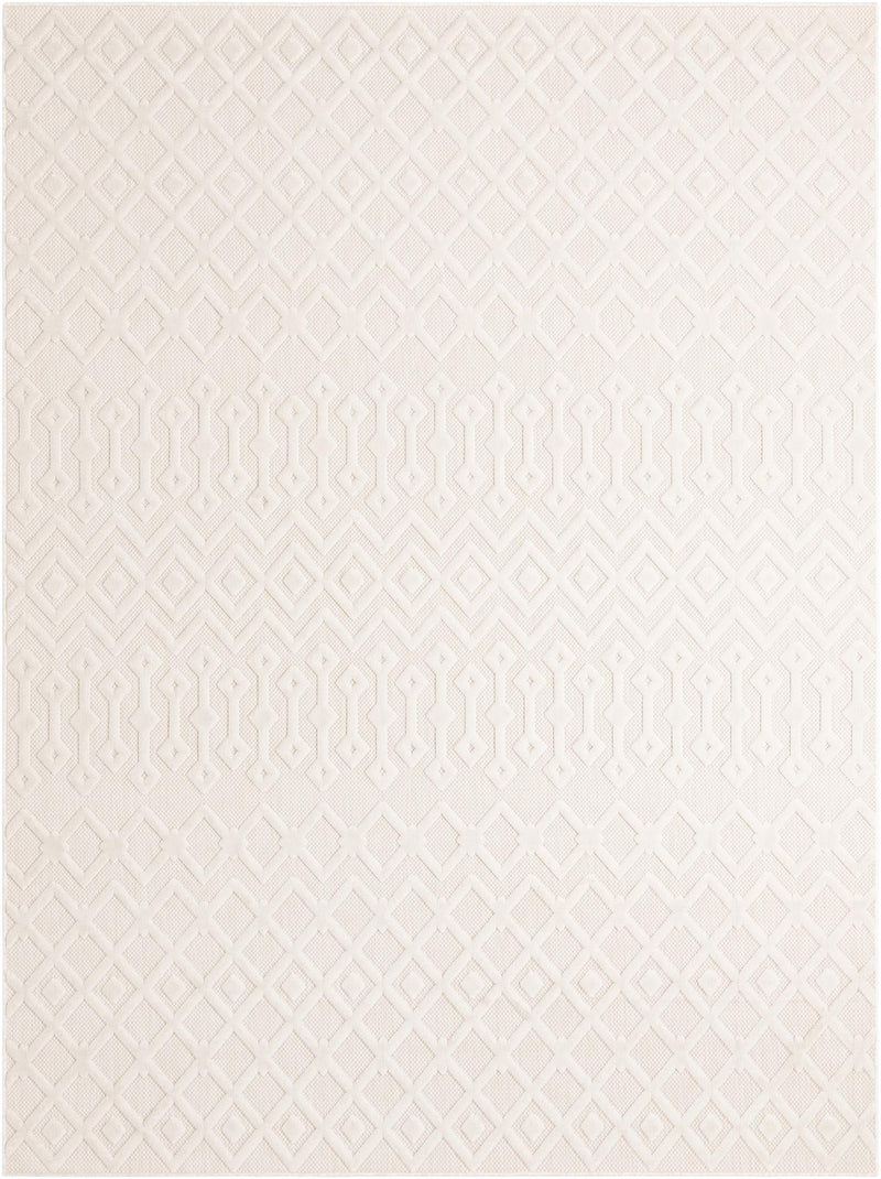 Garden Lattice Charm Collection Area Rug -  Pergola (Ivory) Rectangle Ivory Main