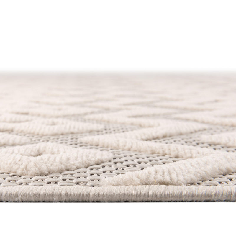 Garden Lattice Charm Collection Area Rug -  Pergola (Ivory) Rectangle Ivory  lifestyle 12