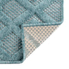 Garden Lattice Charm Collection Area Rug -  Pergola (Aqua) Rectangle Aqua  lifestyle 16