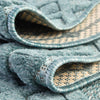Garden Lattice Charm Collection Area Rug -  Pergola (Aqua) Rectangle Aqua  lifestyle 20