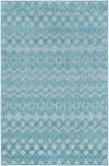 Garden Lattice Charm Collection Area Rug -  Pergola (Aqua) Rectangle Aqua  lifestyle 2