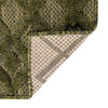 Garden Lattice Charm Collection Area Rug -  Pergola (Green) Rectangle Green  lifestyle 16