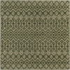Garden Lattice Charm Collection Area Rug -  Pergola (Green) Square Green  lifestyle 18