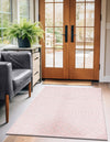 Garden Lattice Charm Collection Area Rug -  Pergola (Pink) Rectangle Pink  lifestyle 3