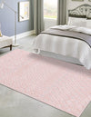Garden Lattice Charm Collection Area Rug -  Pergola (Pink) Rectangle Pink  lifestyle 7