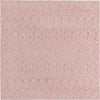 Garden Lattice Charm Collection Area Rug -  Pergola (Pink) Square Pink  lifestyle 18