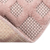Garden Lattice Charm Collection Area Rug -  Pergola (Pink) Round Pink  lifestyle 48