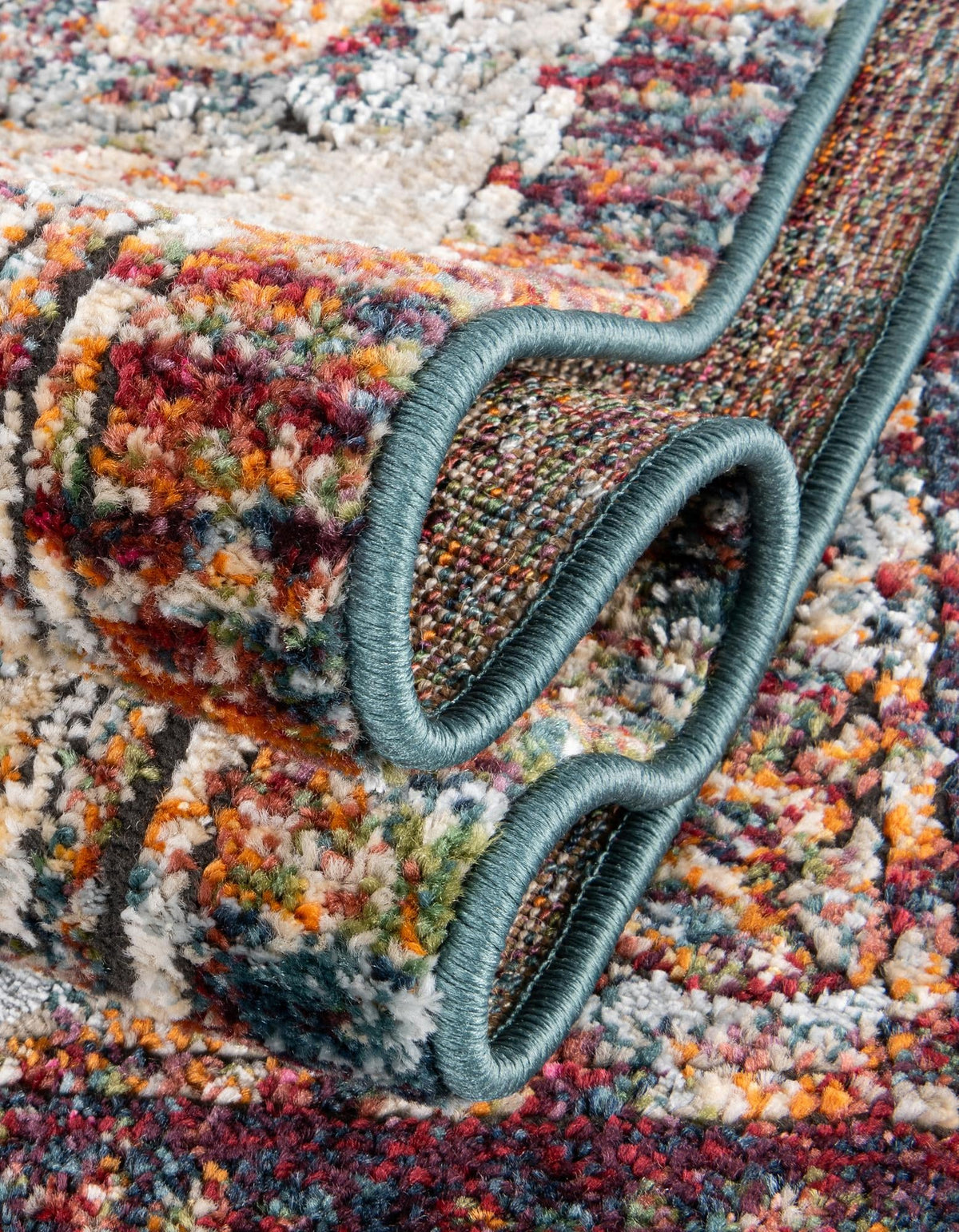 Savannah Soiree Collection Area Rug -  Everglade (Multi) Rectangle Multi  lifestyle 12