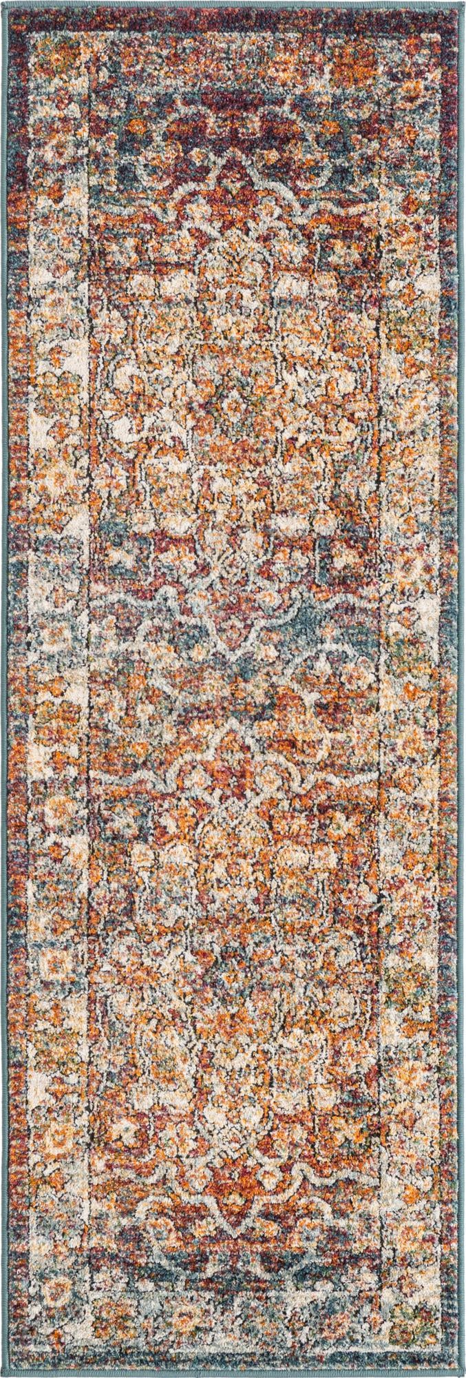 Savannah Soiree Collection Area Rug -  Everglade (Multi) Runner Multi  lifestyle 21